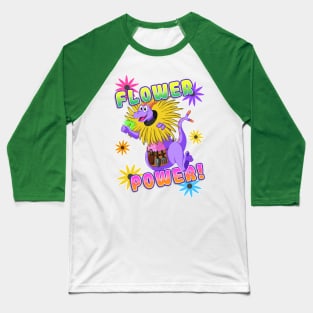 Flower Power! Baseball T-Shirt